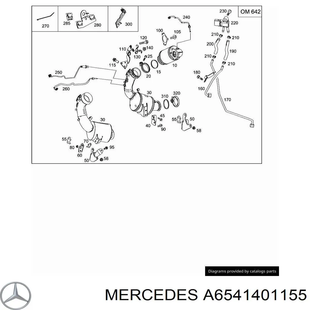 A6541401155 Mercedes