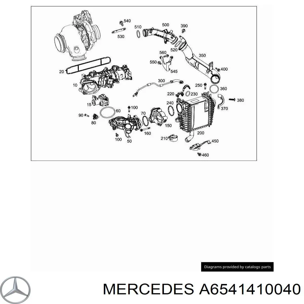 Comprar A6541410040 Mercedes 
