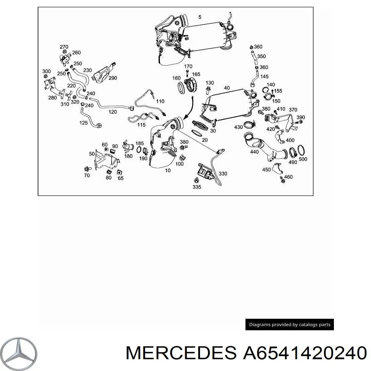 A6541420240 Mercedes