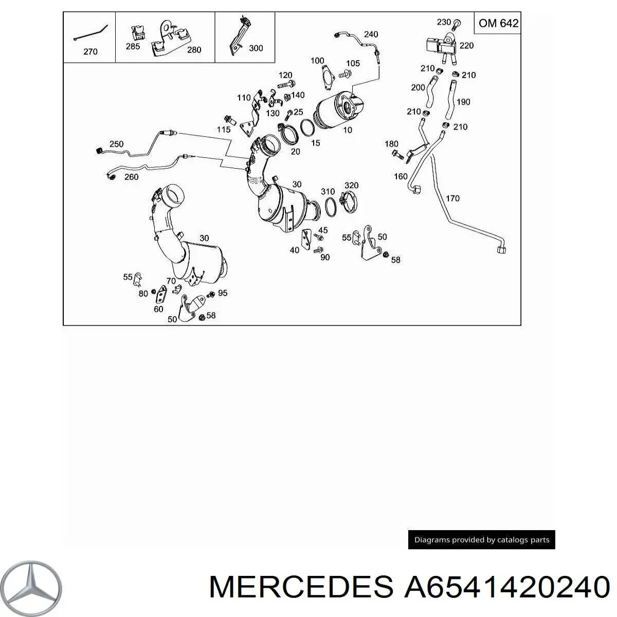 Comprar A6541420240 Mercedes 