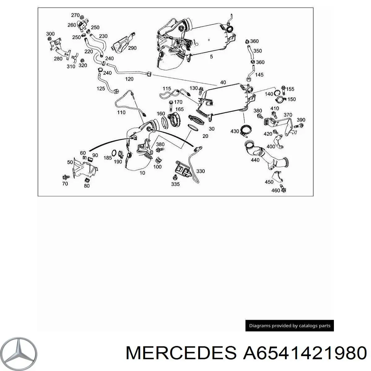  Mercedes A6541421980 precio, desde 6,87 EUR