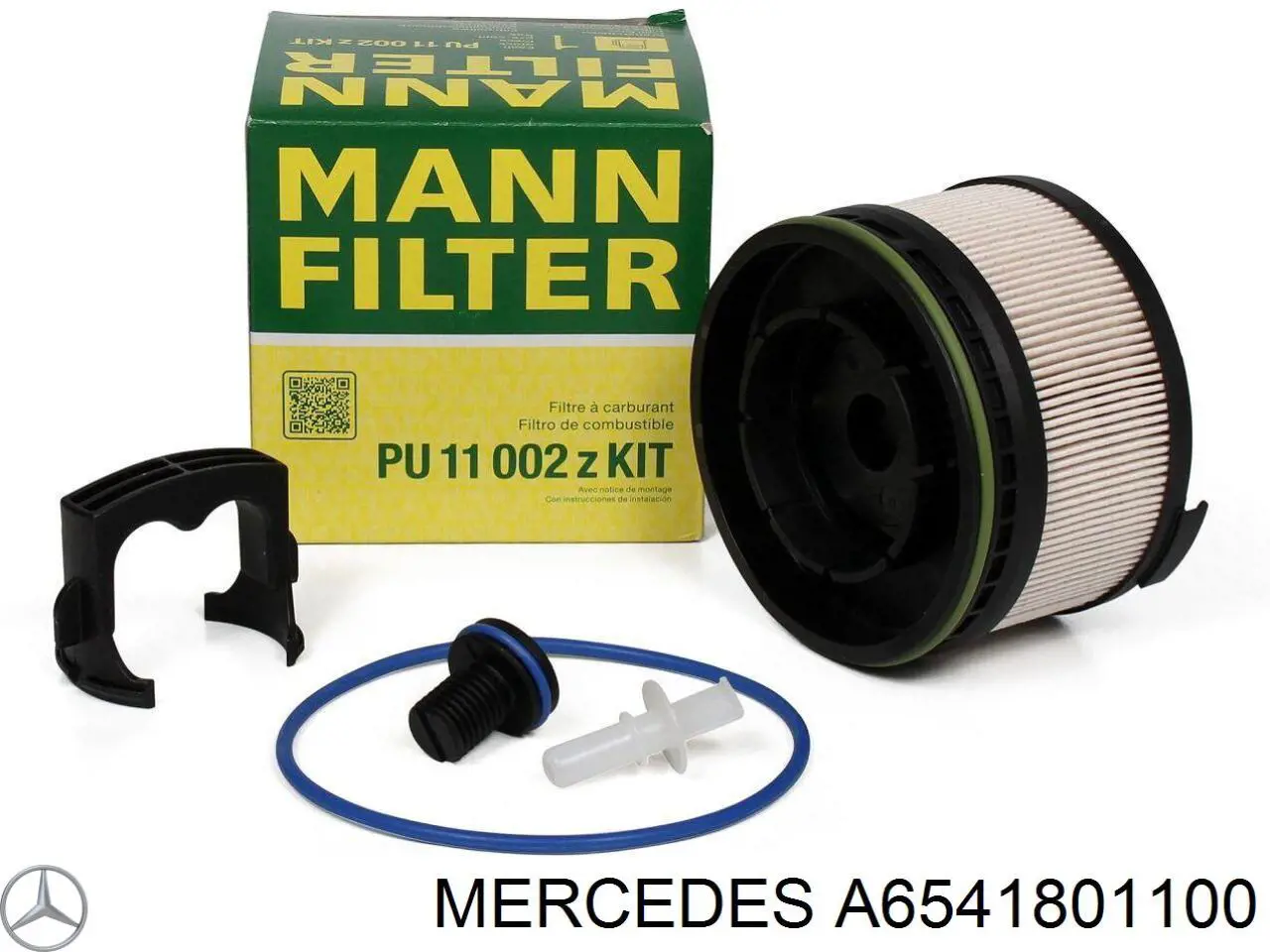 A6541801100 Mercedes Filtro aceite