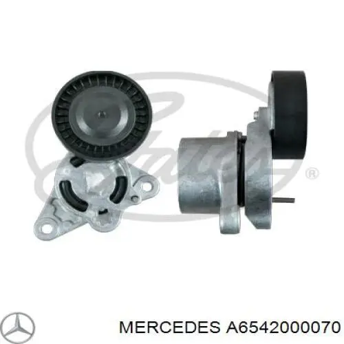 Tensor de la correa trapecial Mercedes A6542000070 precio, desde 75,87 EUR
