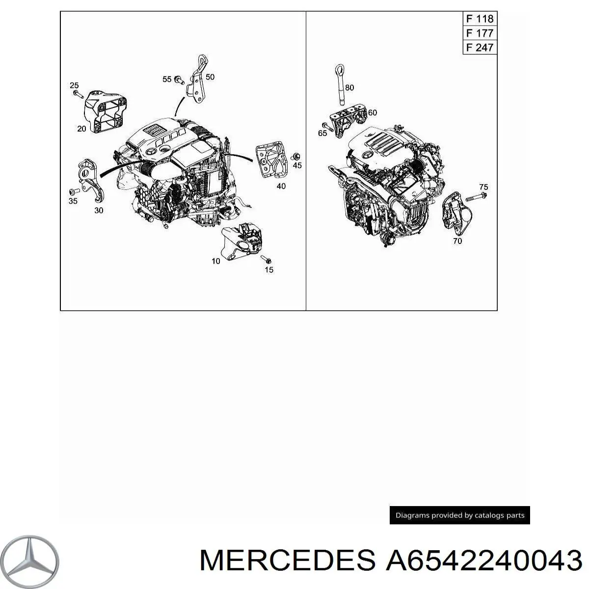 A6542240043 Mercedes