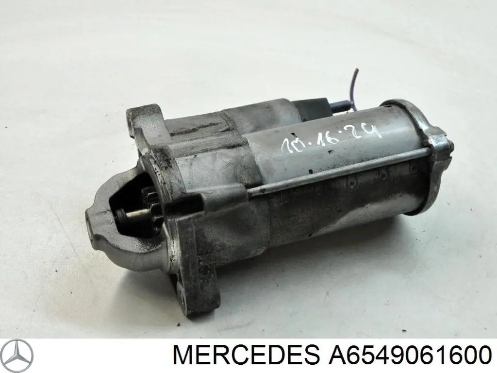 Motor de arranque A6549061600 Mercedes