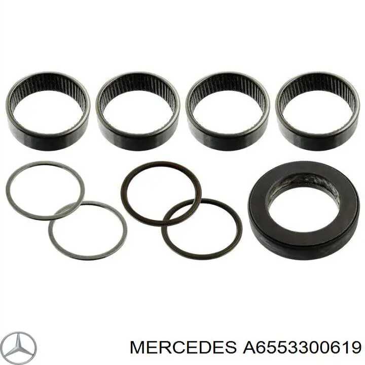 6553300619 Mercedes juego de reparación, pivote mangueta