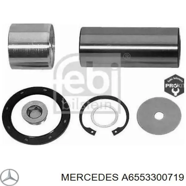 A6553300719 Mercedes juego de reparación, pivote mangueta