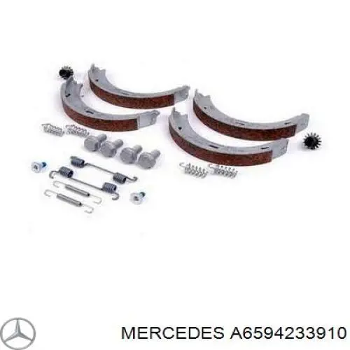 A659423361067 Mercedes forron del freno trasero (camion)