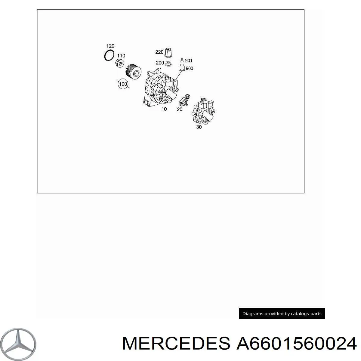  Mercedes A6601560024 precio, desde 7,59 EUR