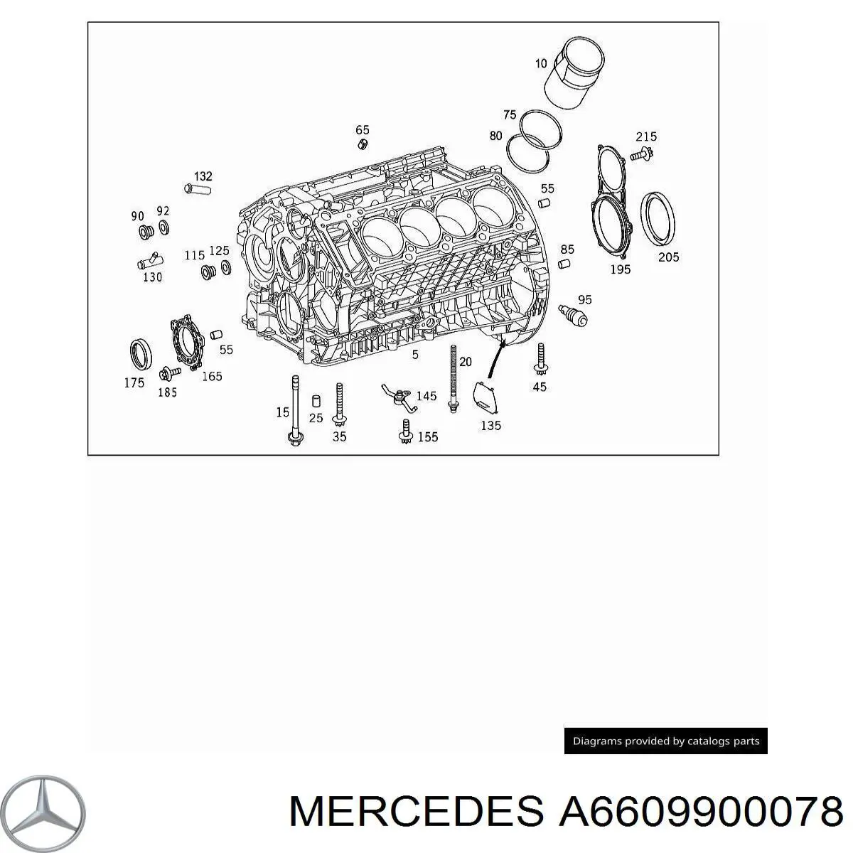 A6609900078 Mercedes 