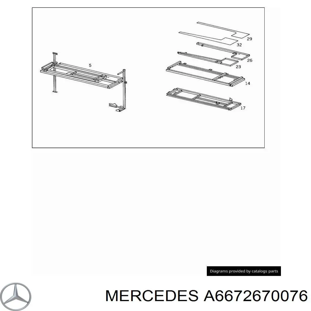 6672670076 Mercedes