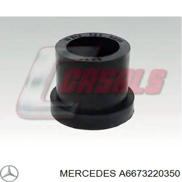 Comprar A6673220350 Mercedes Buje metálico de la ballesta trasera