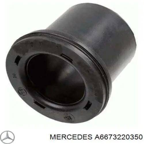 Buje metálico de la ballesta trasera Mercedes A6673220350 precio, desde 2,85 EUR