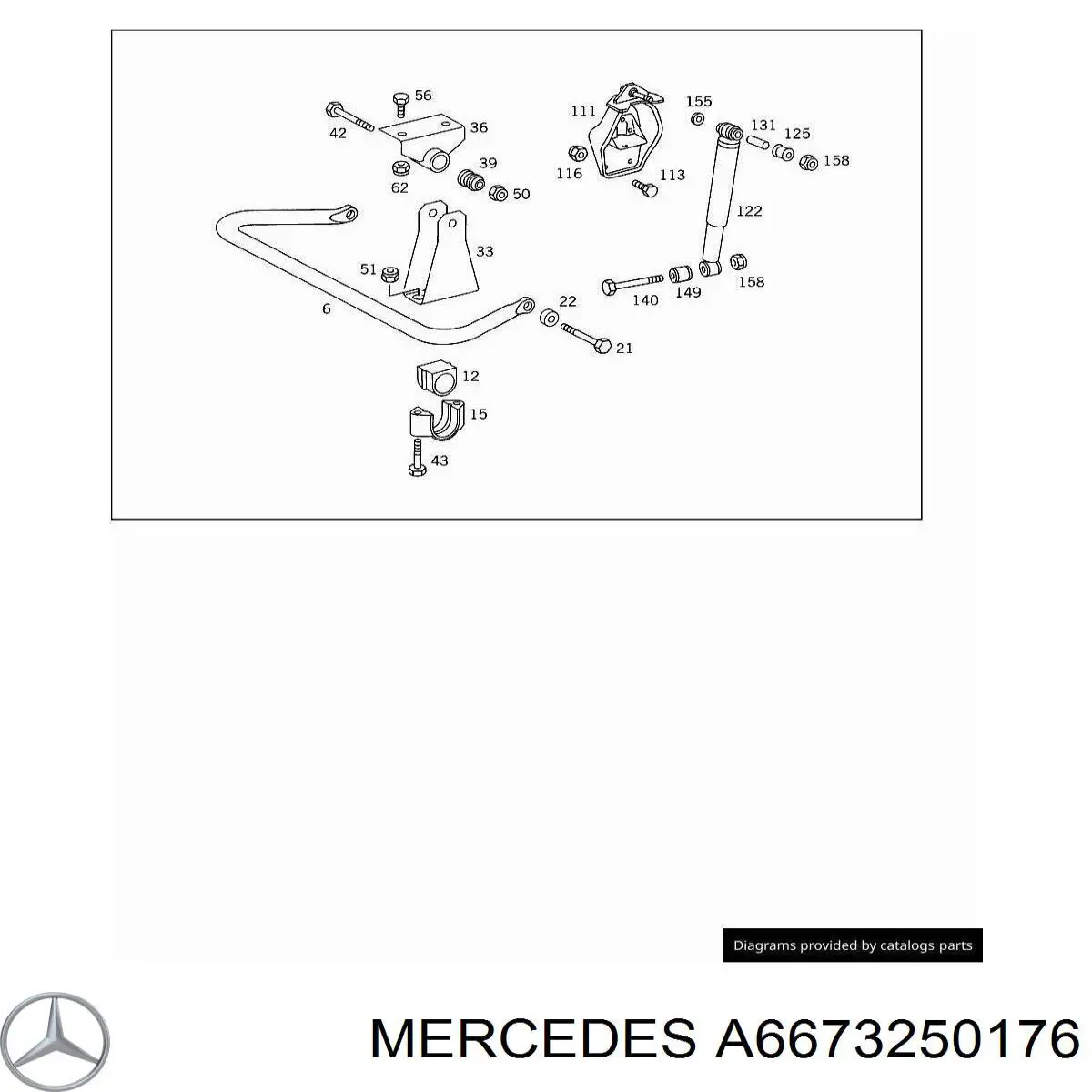 A6673250176 Mercedes