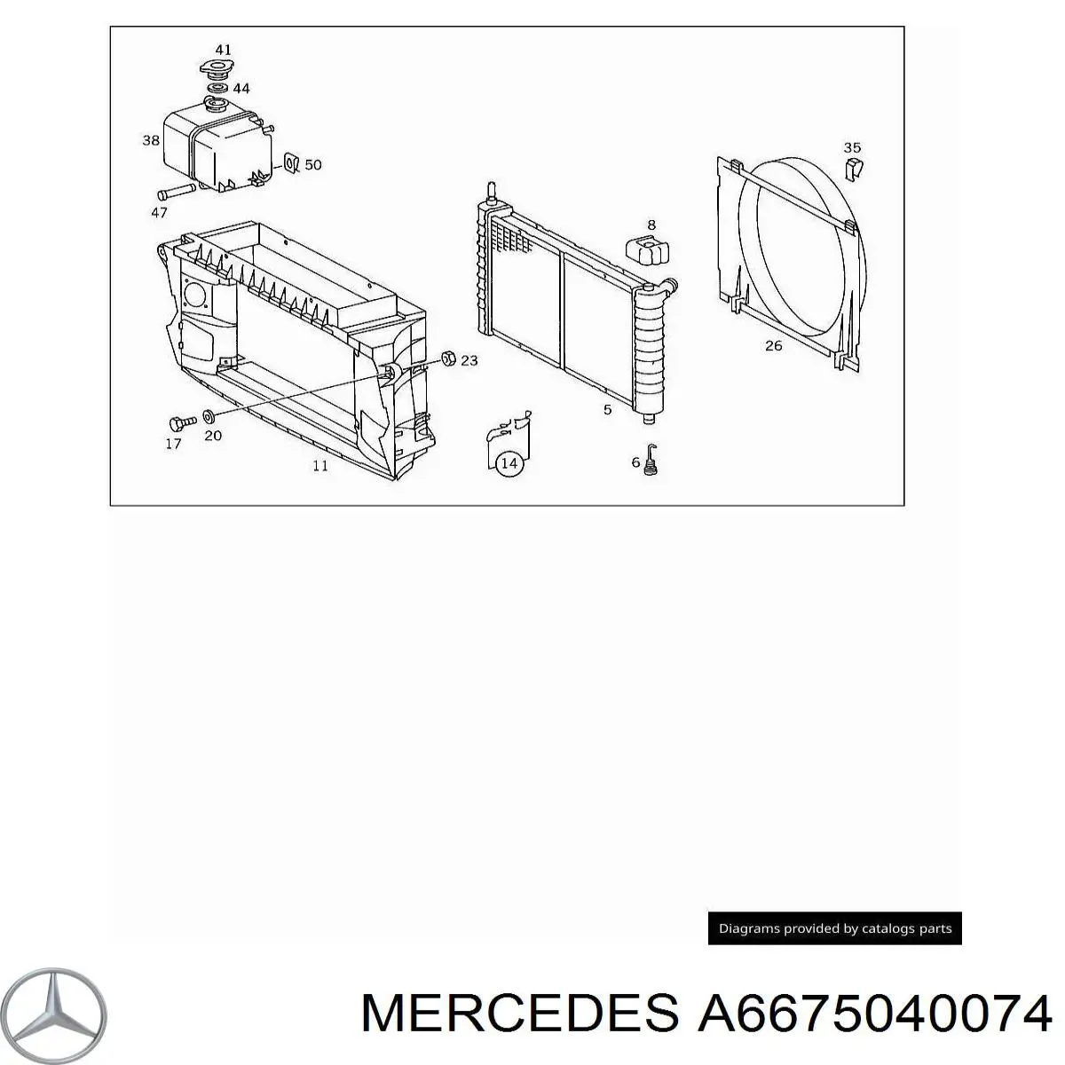 6675040074 Mercedes