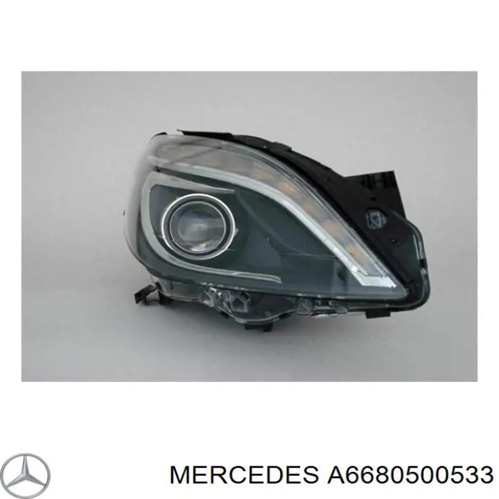 Comprar A6680500233 Mercedes Palanca oscilante, distribución del motor 