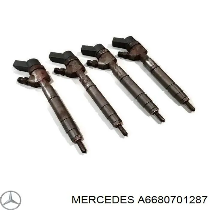 A6680701287 Mercedes inyector de combustible