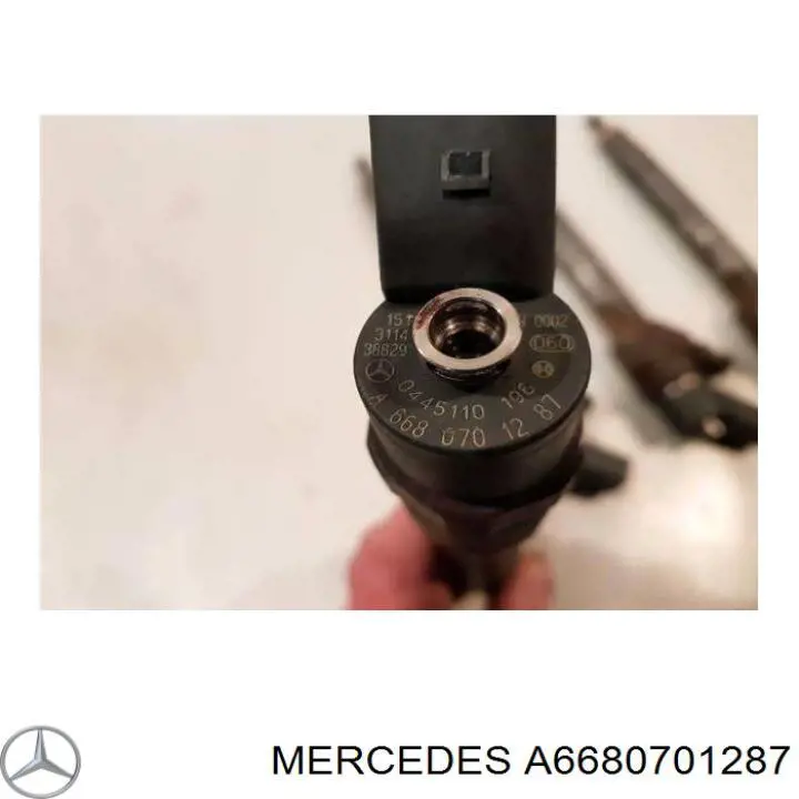 Inyectores Mercedes A6680701287 precio, desde 126,32 EUR