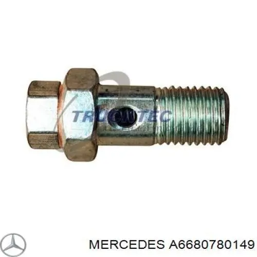 A6680780149 Mercedes válvula de retención de combustible