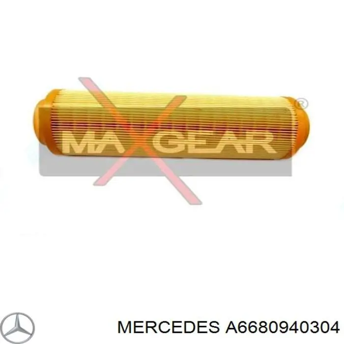 El filtro de aire Mercedes A6680940304 precio, desde 12,10 EUR