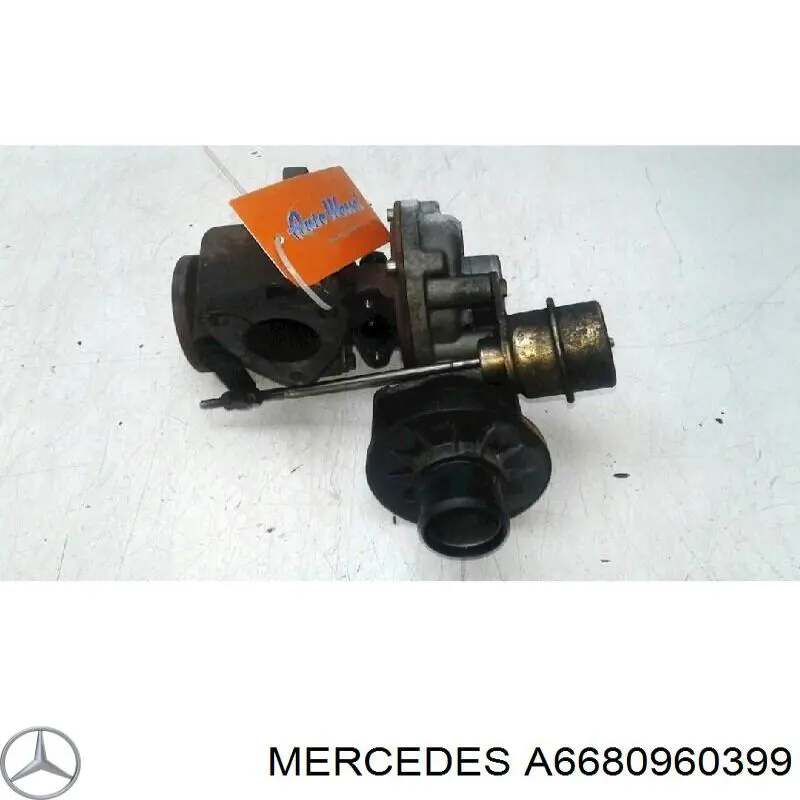 Turbocompresor Mercedes A6680960399 precio, desde 153,91 EUR