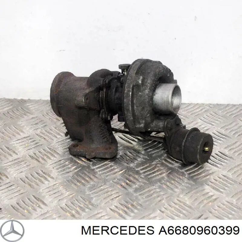 A6680960399 Mercedes turbocompresor