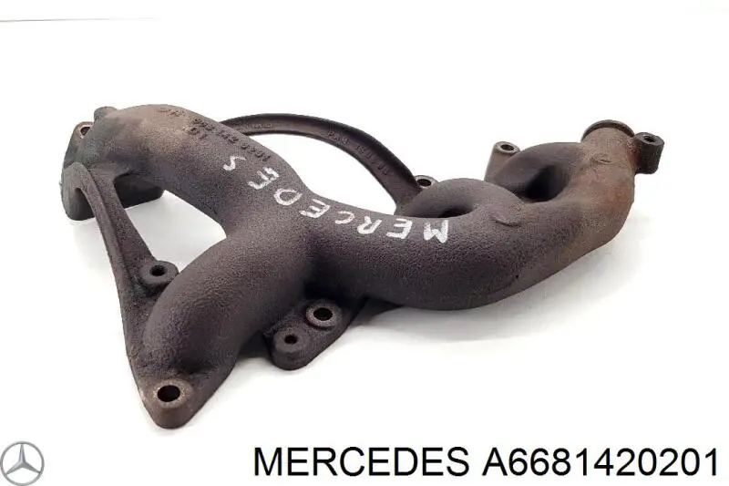 Colector de escape, sistema de escape Mercedes A6681420201 precio, desde 68,24 EUR
