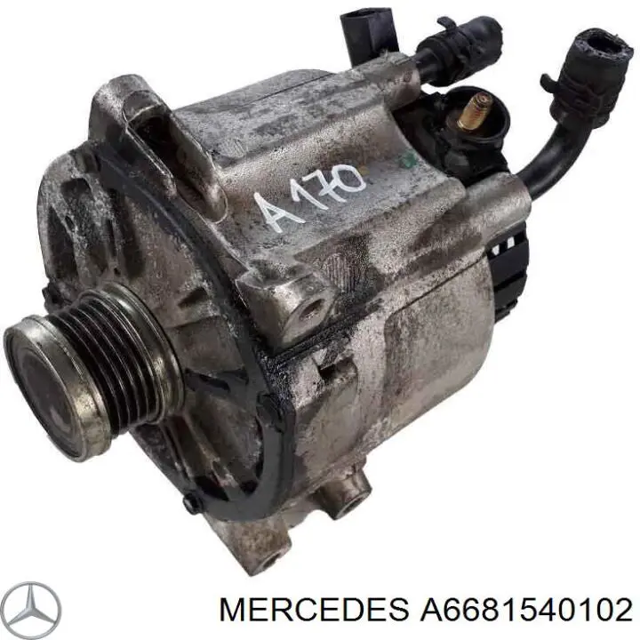 Alternador del motor Mercedes A6681540102 precio, desde 288,95 EUR
