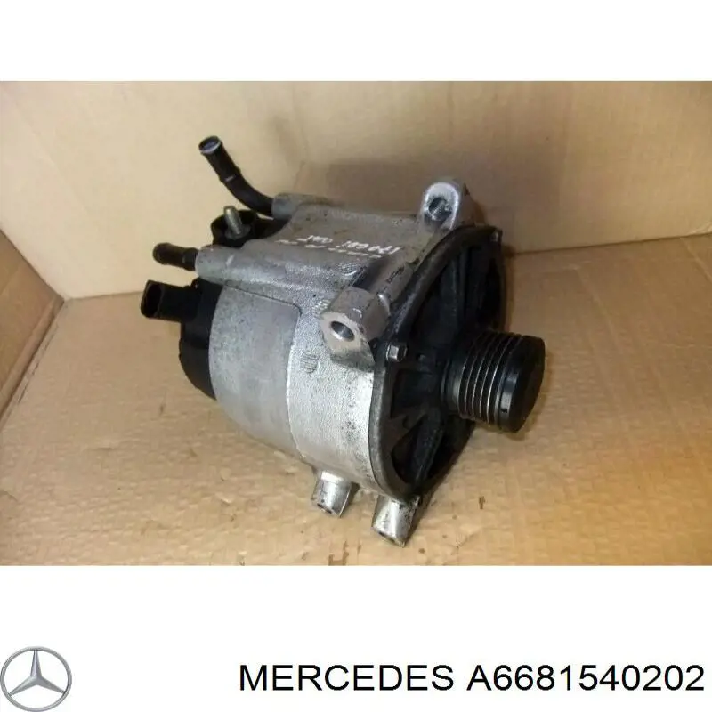 Alternador del motor Mercedes A6681540202 precio, desde 310,73 EUR
