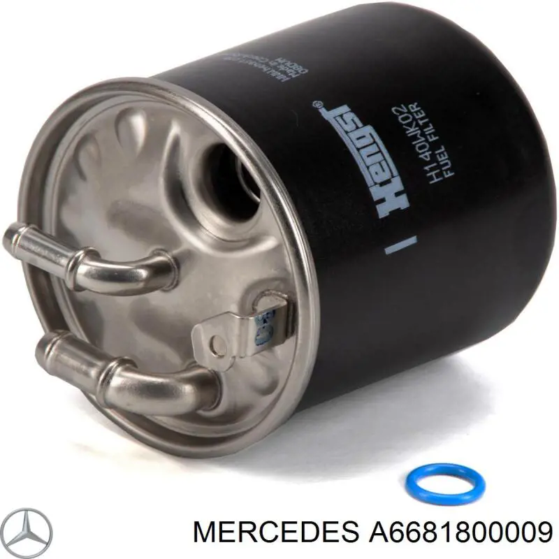 Filtro de aceite Mercedes A6681800009 precio, desde 5,82 EUR