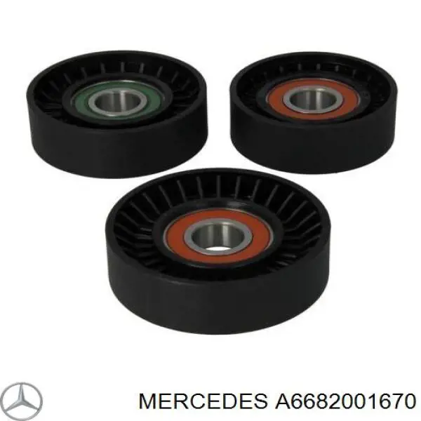 Tensor de la correa trapecial Mercedes A6682001670 precio, desde 56,63 EUR