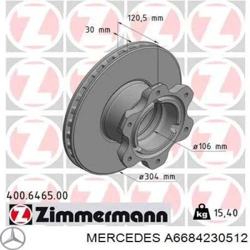 A6684230512 Mercedes