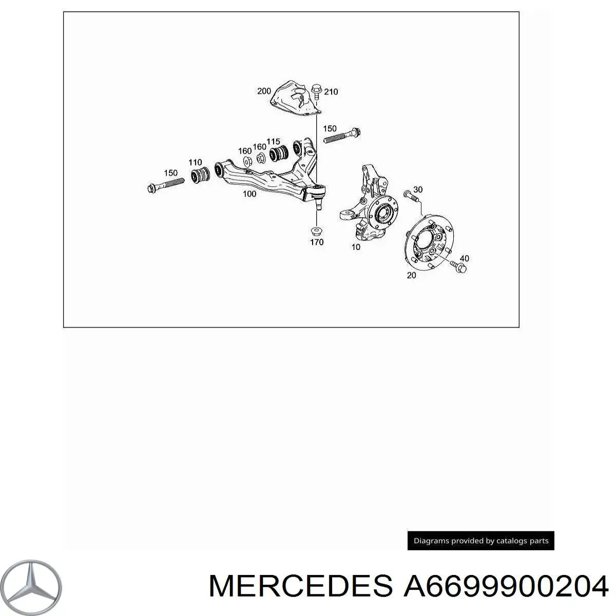 A6699900204 Mercedes