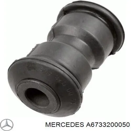 Buje de ballesta delantera A6733200050 Mercedes