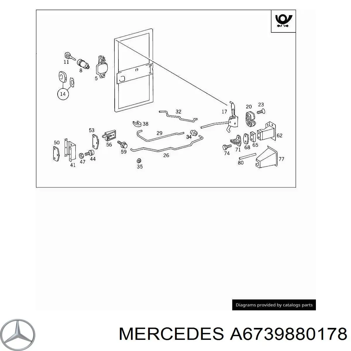 A6739880178 Mercedes