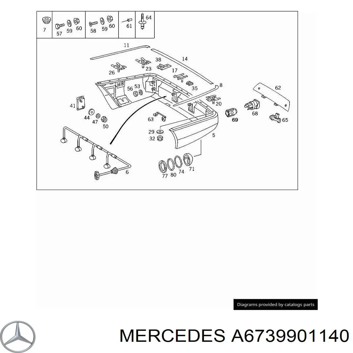  Mercedes A6739901140