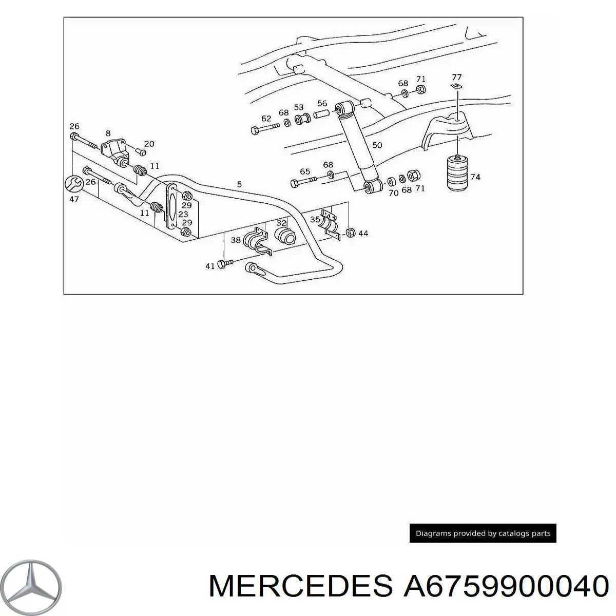 A6759900040 Mercedes