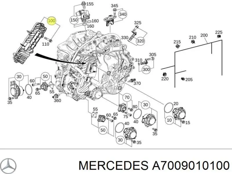 A700901010080 Mercedes