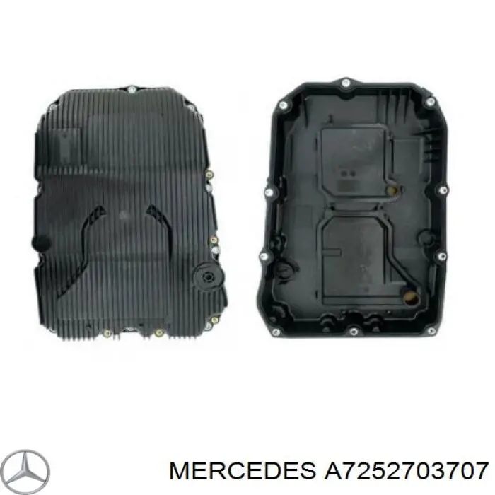 A7252703707 Mercedes Cárter de aceite, caja automática