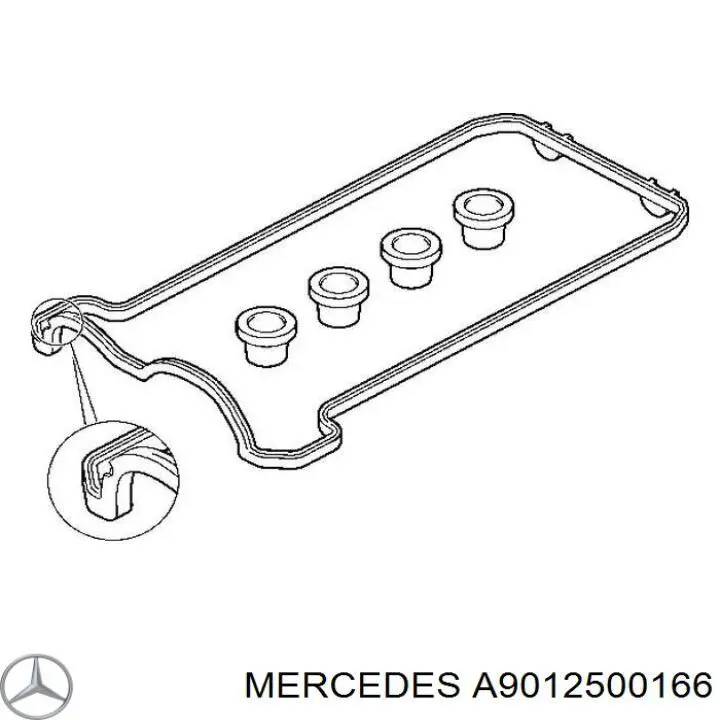 A9012500166 Mercedes