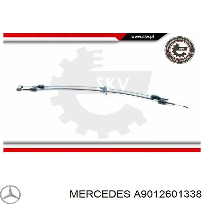 A9012601338 Mercedes cables de caja de cambios