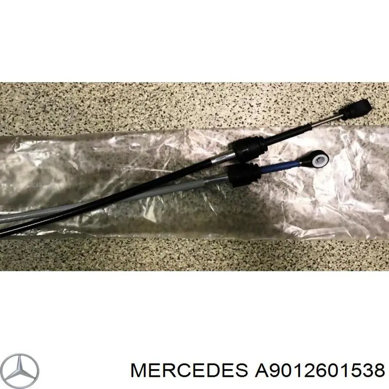 A9012601538 Mercedes cables de accionamiento, caja de cambios