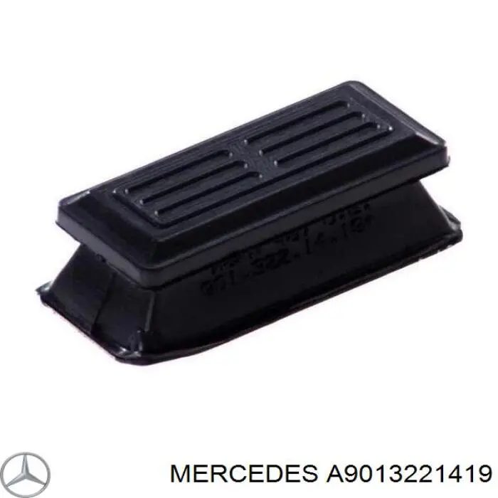 A9013221419 Mercedes tope de ballesta delantera