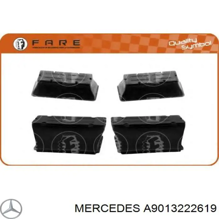 Comprar A9013222619 Mercedes Tope de la ballesta delantera