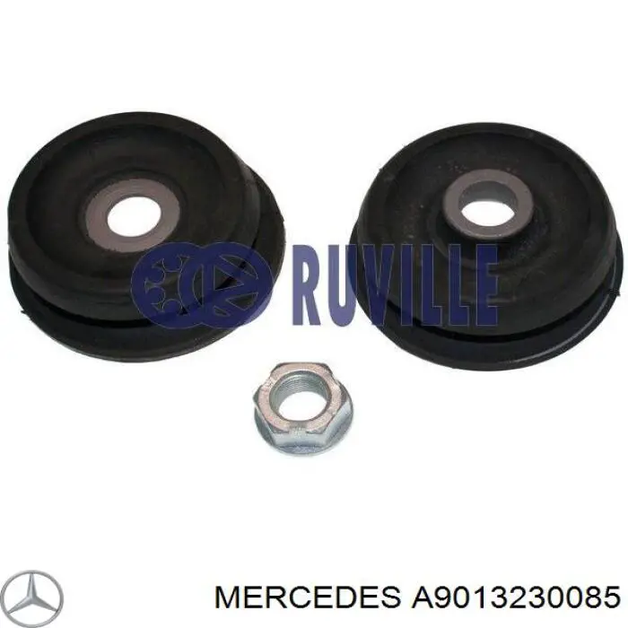 A9013230085 Mercedes soporte amortiguador delantero