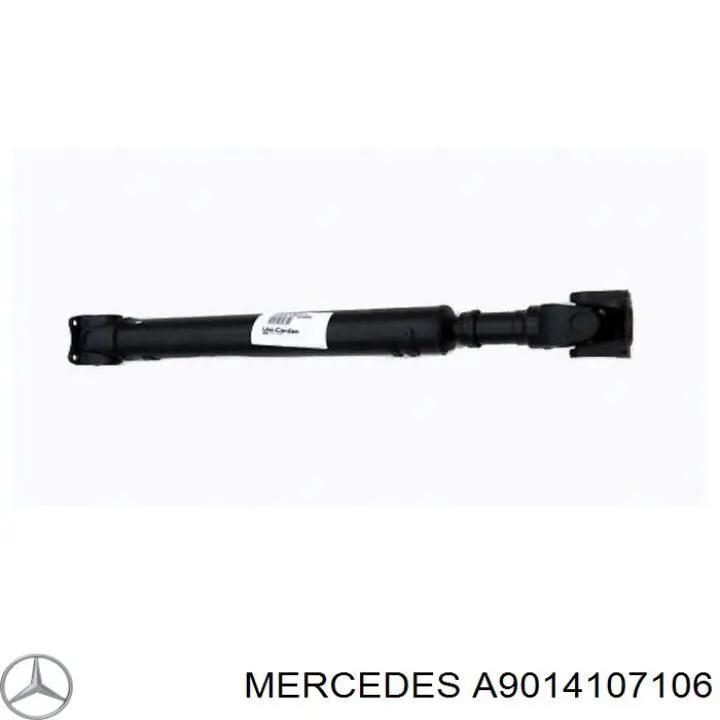 A901410710680 Mercedes árbol cardán trasero completo