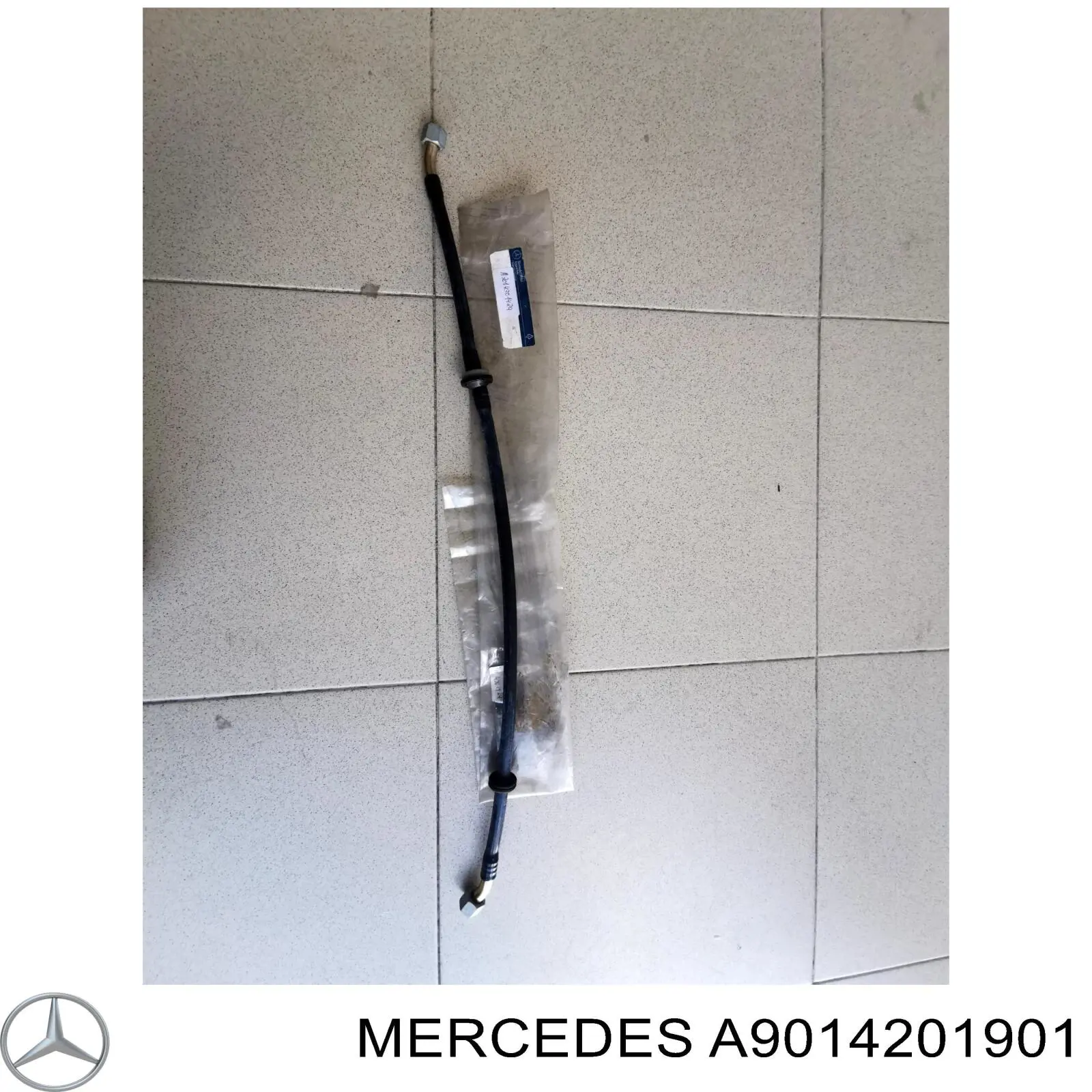 Pinza de freno delantera derecha A9014201901 Mercedes