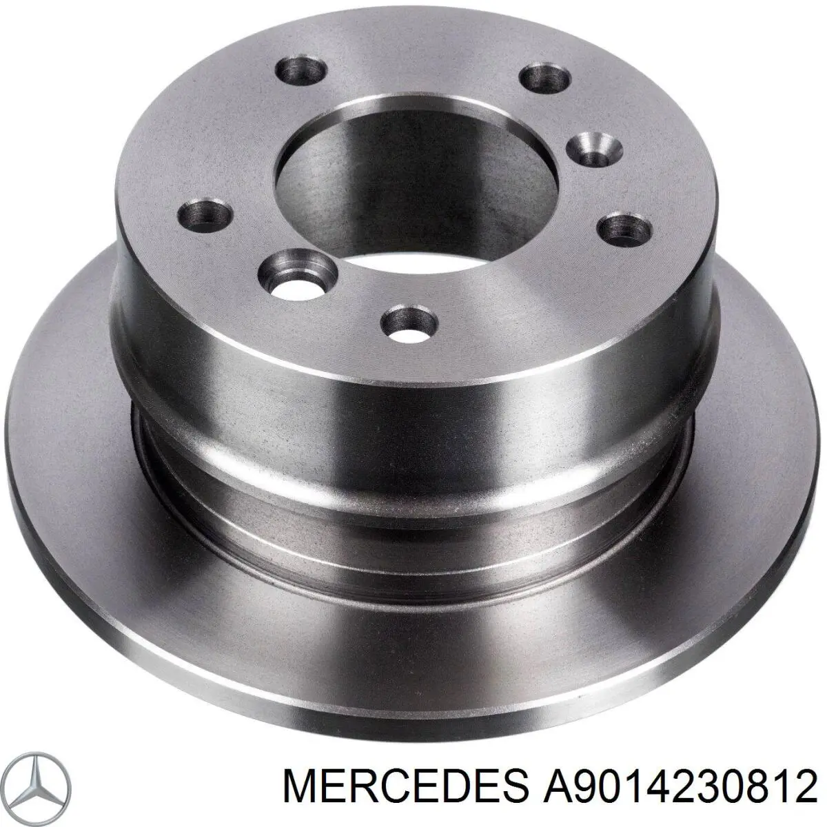 A9014230812 Mercedes disco de freno trasero