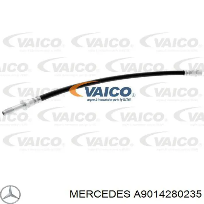 A9014280235 Mercedes latiguillo de freno delantero