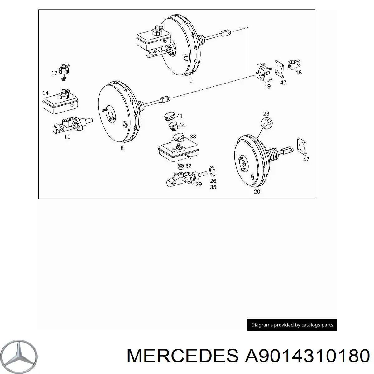  Mercedes A6384310080 precio, desde 6,50 EUR
